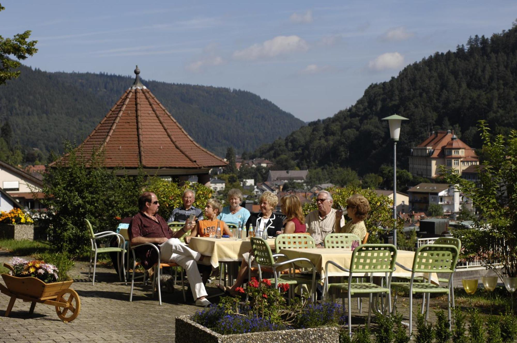 Hotel Bergfrieden Bad Wildbad Dış mekan fotoğraf